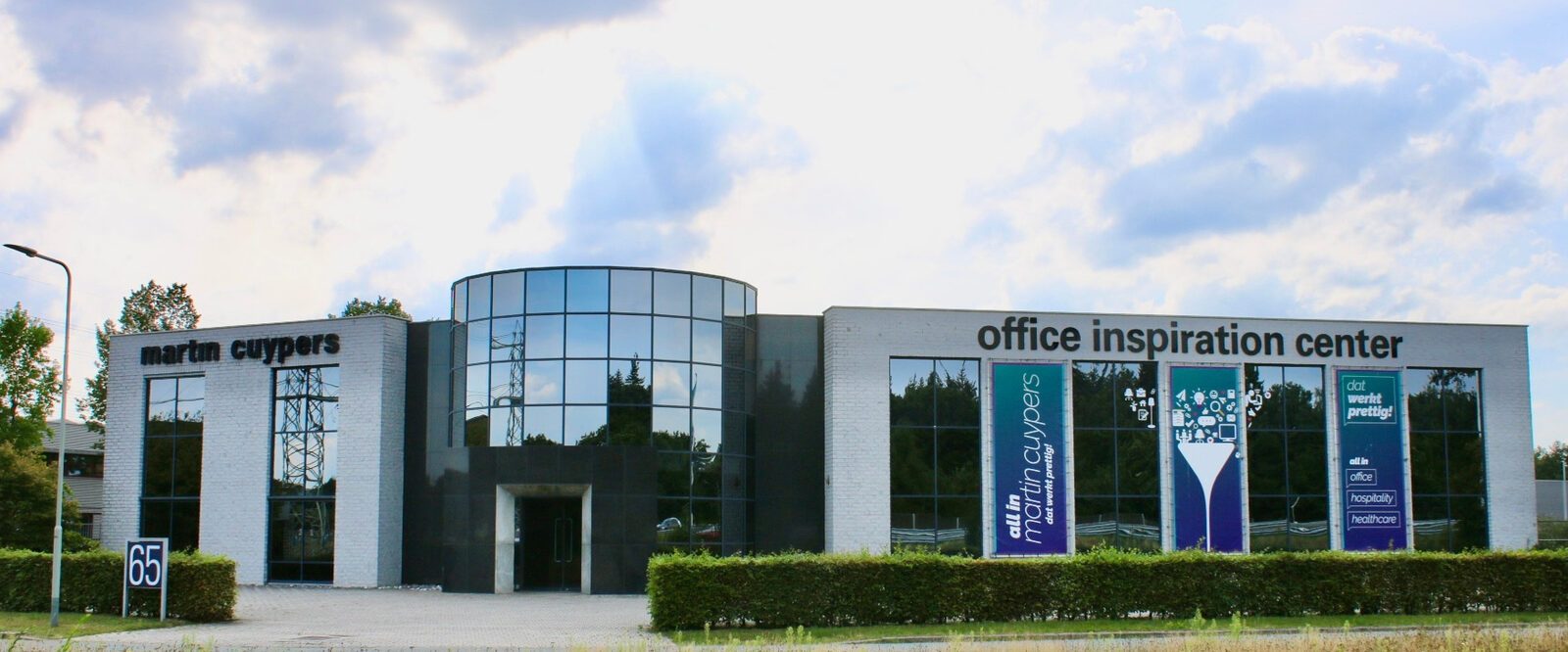Het pand van Martin Cuypers aan Keizersveld 65 in Venray: het Office Inspiration Center